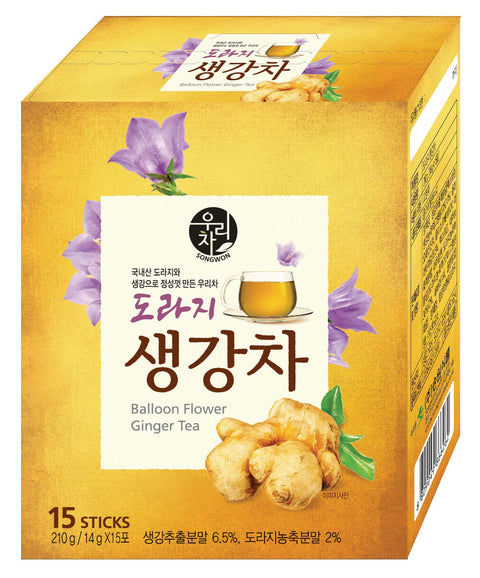 SONGWON  BALLOON FLOWER GINGER TEA  14g*15