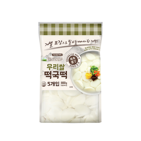 KOREAN RICE CAKE SLICED 800g   800g