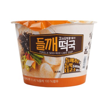 PERILLA SEED RICE CAKE SOUP   219g