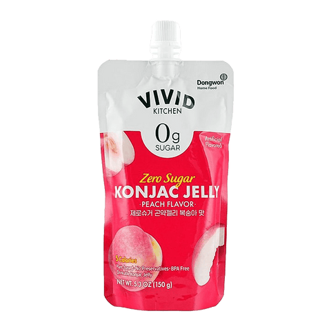 VIVID Zero Konjac Jelly Peach  150G