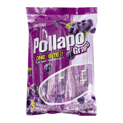 [Pickup-Only] HAITAI POLLAPO GRAPE   120ml * 5