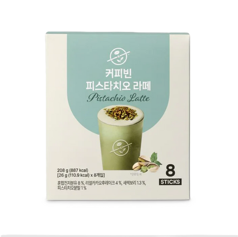 COFFEEBEAN PISTACHIO  LATTE 26G*8T
