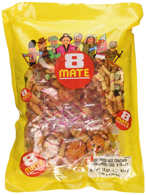 8 Mate assorted rice cracker 453g