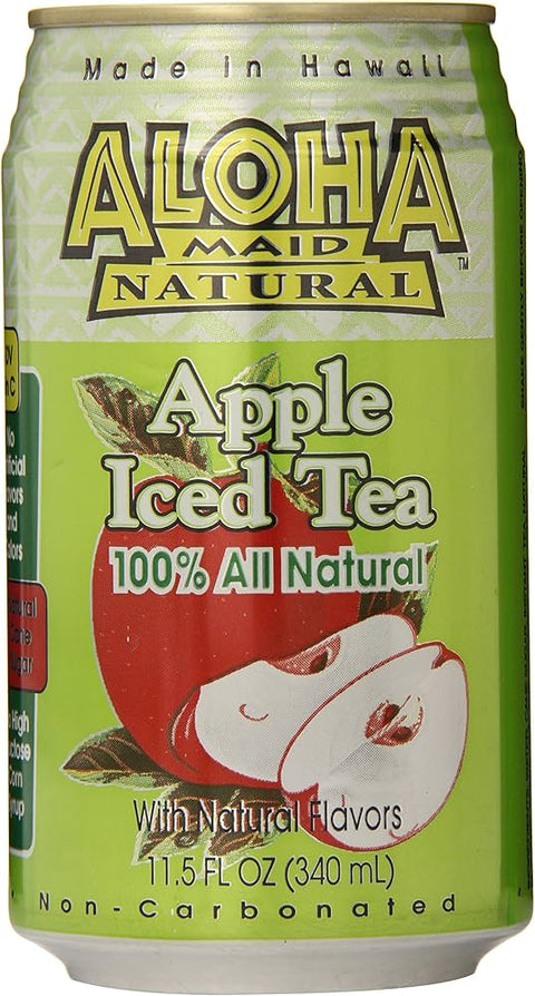 APPLE ICED TEA ALOHA MD   11.5OZ