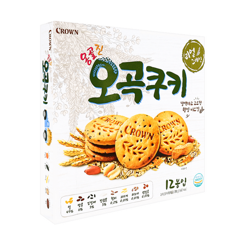 CROWN FIVE GRAIN COOKIE 288g   288g