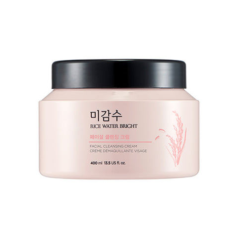 THE FACE SHOP RICE WATER BRIGHT FACAIL CLEANSING CREAM 300ml