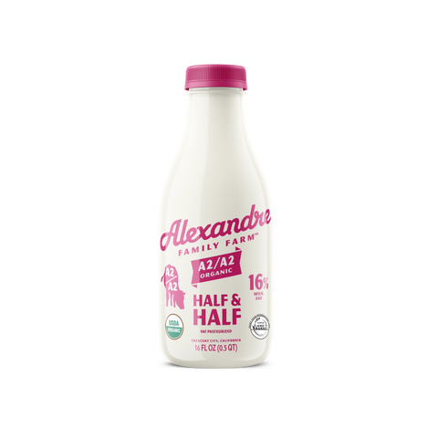 ALEXANDRE ORG HALF HALF A2 16oz