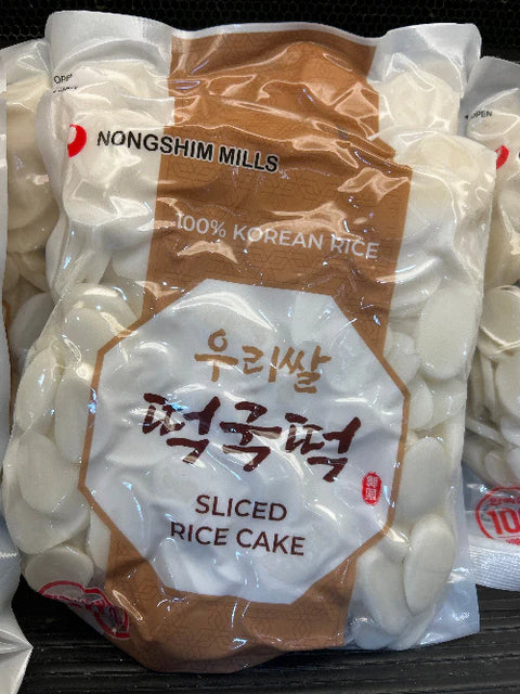 NONGSHIM SLICED RICE CAKE   2LBS