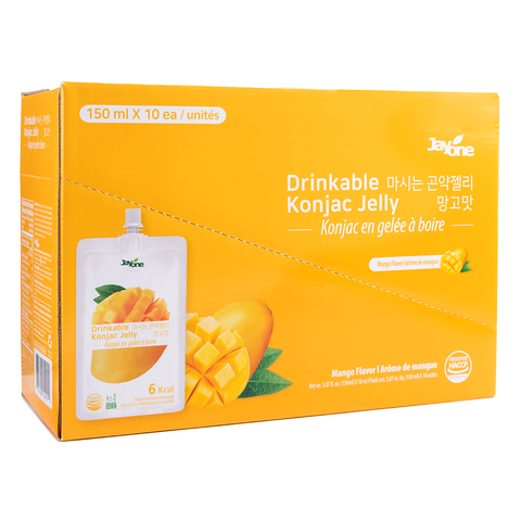 JAYONE KONJAC JELLY-MANGO 150ml*10ea