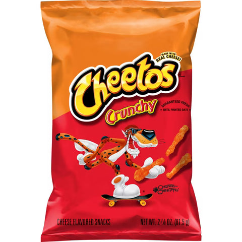FRITO-LAY Cheetos Crunchy Cheese Flavored Snacks 77.9g