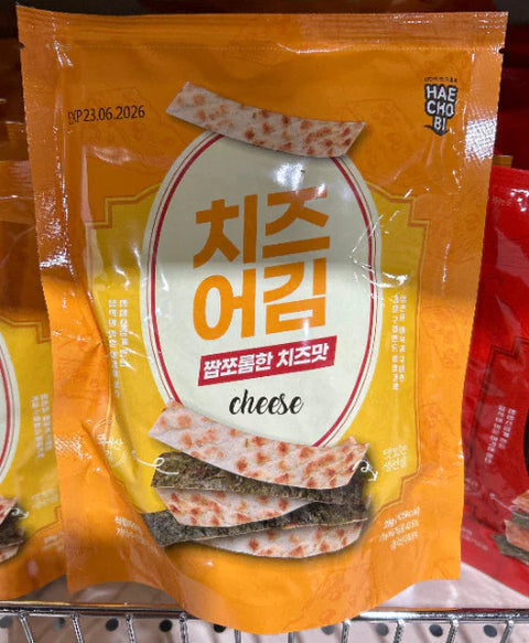 CHEESE SEAWEED FISHERY SNACK   25g