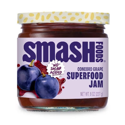 Smash Foods Concord Grape Super food 8oz