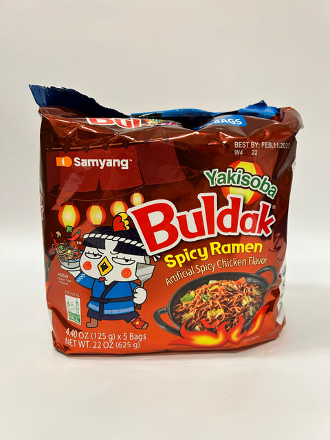 BULDAK RAMEN SPICY YAKISOBA 125g * 5