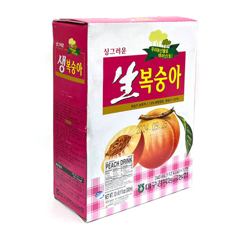 NH  PEACH DRINK 240ml12   240ml12