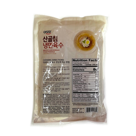 [Pickup-Only] ASSI Cold Buckwheat Noodles Soup  11.15oz(330ml)