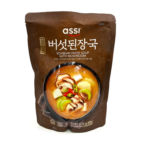 ASSI SOYBEAN PASTE SOUP W. MUSHROOM 600g