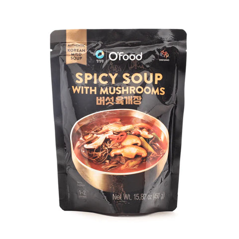 OFOOD SPICY SOUP MUSHROOMS  4   450g