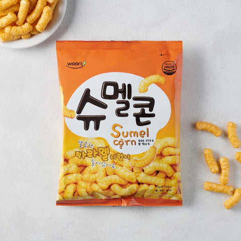 Woori Sumel corn sweet caramel syrup flavor 155g