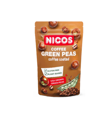 GREEN PEAS WITH  COFFEE 6oz   170g