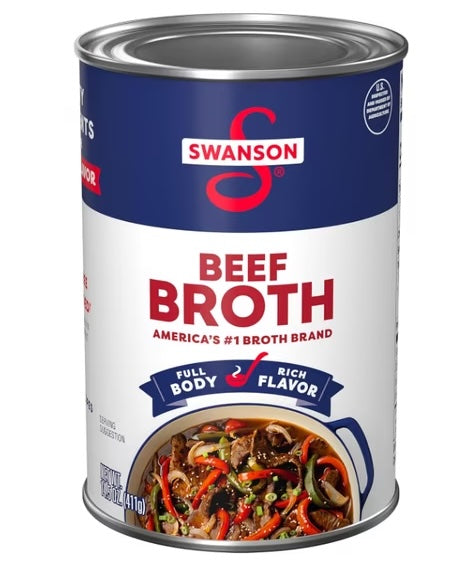 BEEF BROTH SWANSON   14OZ