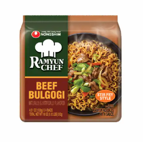 NONGSHIM BULGOGI RAMYUN   120g*4