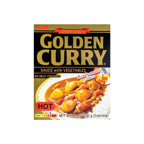 SB GOLDEN CURRY SC HOT RT 81o   8.1oz