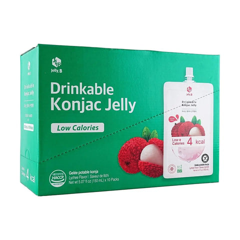 KONJAC JELLY BOX_LYCHEE   10PK*4