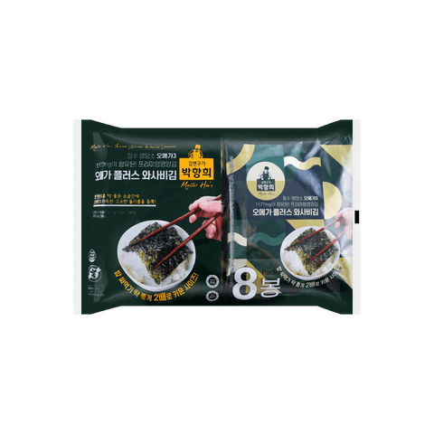 OMEGA-PLUS Wasabi Roasted Seaweed 80g (10g*8ea)