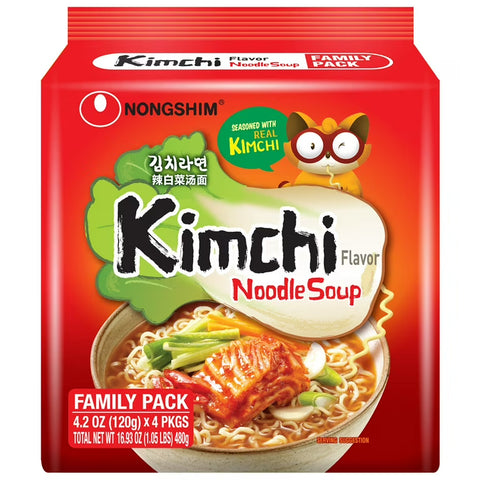 NONG SHIM Kimchi Ramyun  120g   120g  4