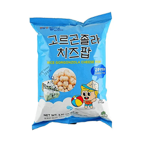 Riceyo Rice gorgonzola cheese pop 88g