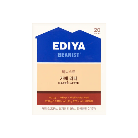 BEANIST CAFFE LATTE EDIYA 13g * 20