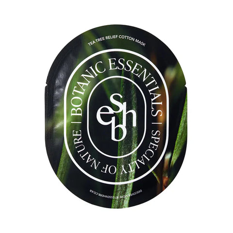 ESSENHERB TEATREE RELIEF COTTON MASK 25g*5ea