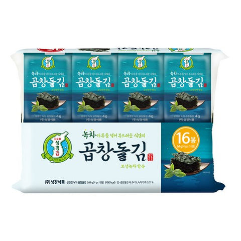 SEASONED LAVER CUT-GOPCHANG GR 4G*16PC