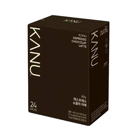 KANU ESPRESSO CHOCOLATE LATTE 24T*17.3g