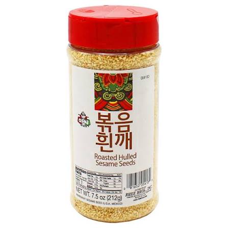 ROASTED HULLED SESAME ASSI 7.5oz