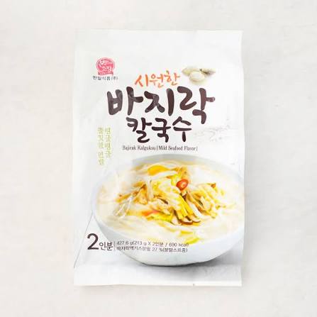 [Pickup-Only] HANIL Clam Noodle Soup (Bajirak Kalguksu) 427g