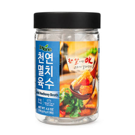 JAYONE SOLID ANCHOVY BROTH   120g