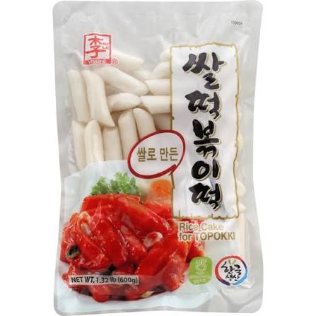 RICE CAKE FOR TOPOKKI YISSIN 600g