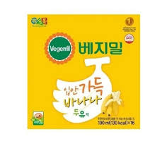 J VEGEMIL BANANA SOY DRINK 19   190ml  16