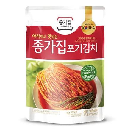 [Pickup-Only] JONGGA Whole Cabbage Kimchi (Poggi Kimchi)  17.6oz(500g)