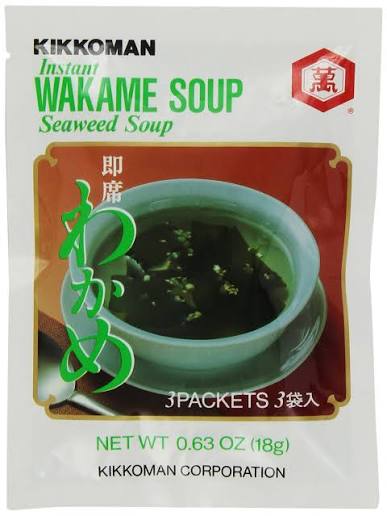 KIKKOMAN INST SOUP WAKAME    0.63oz