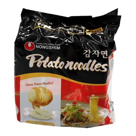NONGSHIM Potato Noodle  3.52oz(100g)*4pk