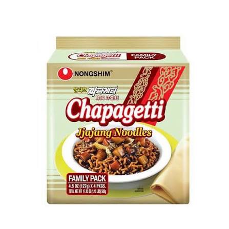 NONGSHIM Chapagetti Jjajang Noodles  4.48oz(127g)*4
