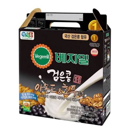 J VEGE BLACKBEAN ALMOND  WAL   190ml  16