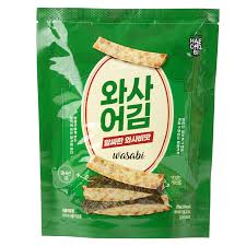 WASABI SEAWEED FISHERY SNACK   25g