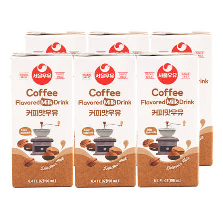 SEOUL  COFFEE MILK 190ml6   190ml6