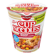 CUP NOODLES BEEF FLAVOR NISS   2.25OZ