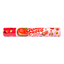 GUMMY CHOCO STRAWBERRY MEIJI   2.85OZ