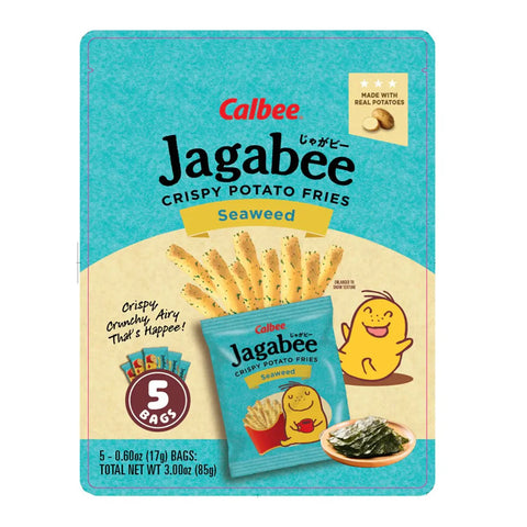 CALBEE JAGABEE SEAWEED 5P 3oz