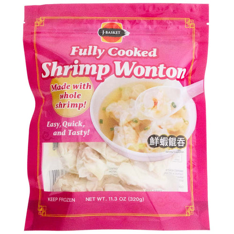 [Pickup-Only] FULLY COOKED SHRIMP WONTONJ   11.30G